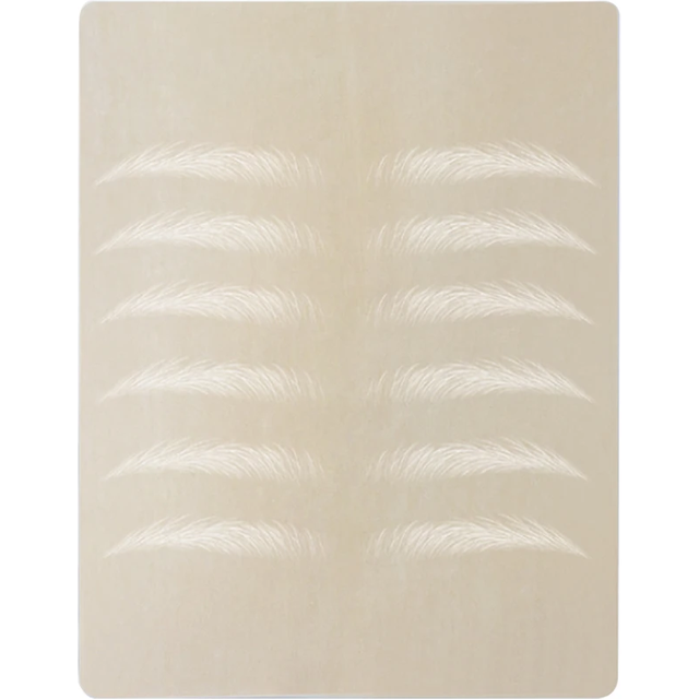 Tattoo Blank Practice Skin 19.4x14.5cm No Need Pigment Ink Microblading Practise Permanent Makeup Practising Latex Rubber Supply