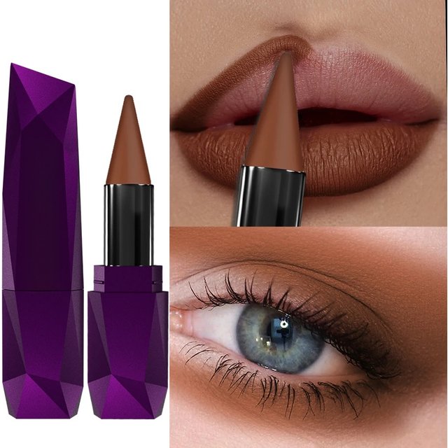 1pcs Lipstick Waterproof Sexy Red Matte Contour Tint Lipstick Lasting Non-Cup Lipliner Pen Moisturizing Lip Makeup Cosmetic