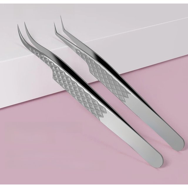 ANNAFRIS Eyelash Extension Titanium Alloy Tweezers High Quality Professional Eye Lash Tweezer Makeup Tools