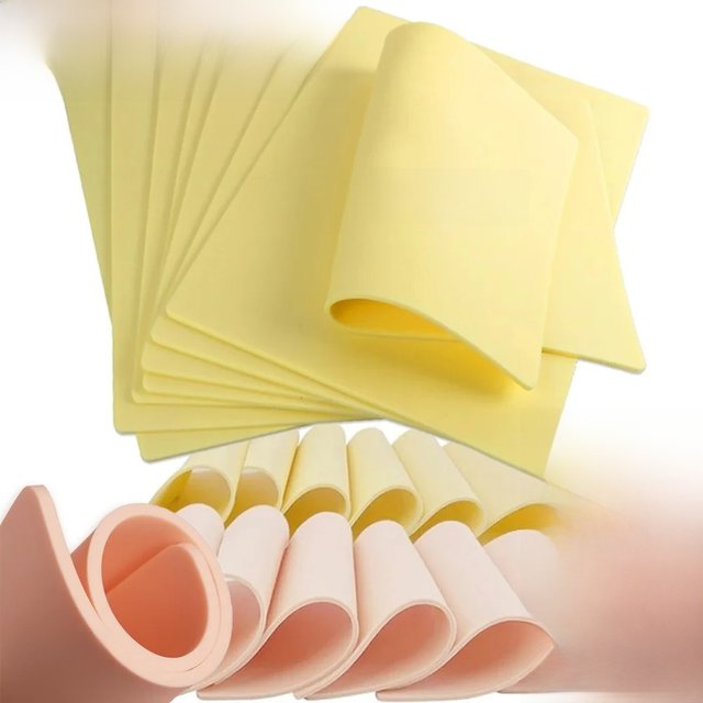 3MM Tattoo Practice Skin Silicone Fake Skin 2Sizes Double-Sided Thicker Tattoo Training Skin Permanent Makeup Tattoo Accessories