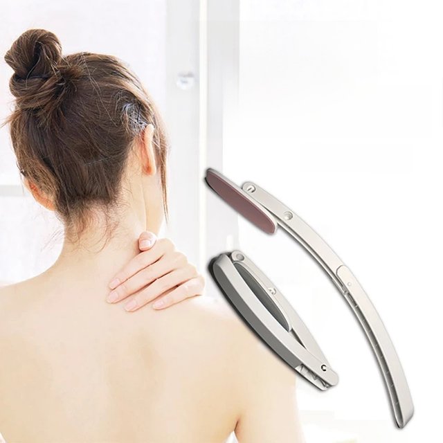 Portable Foldable Back Applicator Lotion Sunscreen Ointment Applicator Long Handle Free Sunscreen Tanning for men & Women