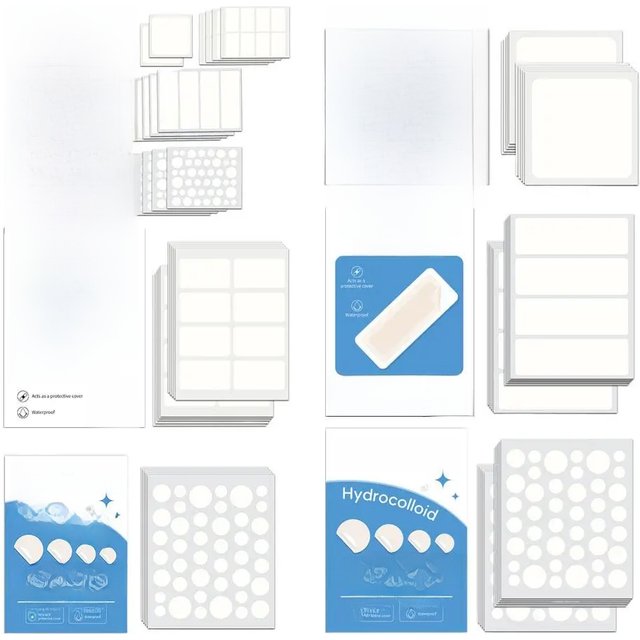 Acne Care Patch Anti-inflammatory Healing Absorbing Spot Sticker Covering Acne Skin Care Stickers Multiple Shapes Pimple Patch