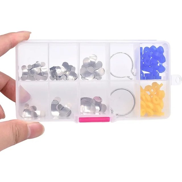 Dental Matrix Sectional Contoured Metal Matrices Bands Dental Matrix Rings Full Teeth Replacement Oral Care
