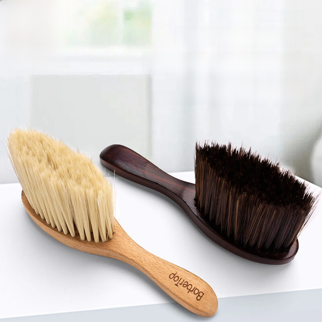BARBERTOP Hair Brush Neck Face Duster Hairdressing Cleaning Brush Professional Remove Soft Brush Salon Stylist Barbershop Tools