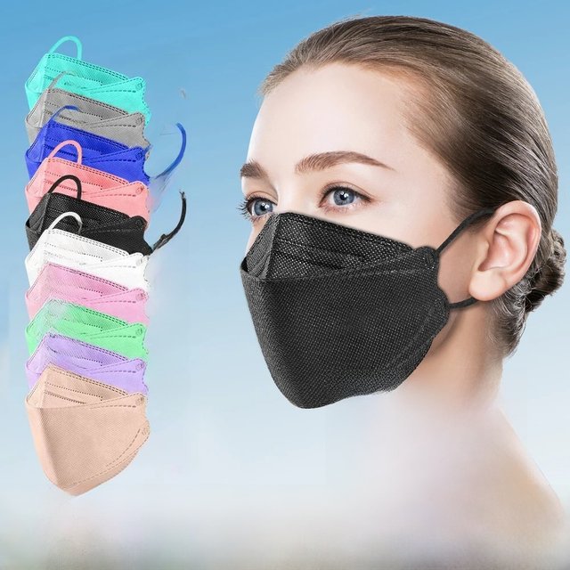 10-200pcs FFP2 Mascarillas CE KN95 Masks Approved Hygienic Colors Respiratory Filter Face Mask FFP2Mask Reusable FFP3 Fish Masks