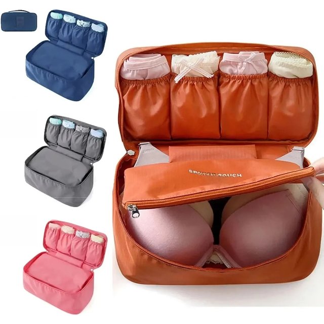Portable Travel Storage Bag Multi-function Bra Underwear Organizer Bags Toiletry Cosmetic Case for Outdoor Travel