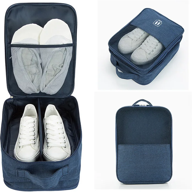 Portable Shoe Bag Travel Storage Pouch Organizers Luggage Clothes Makeup Storage Suitcases Travel Shoe Storage Bag Sorting Pouch