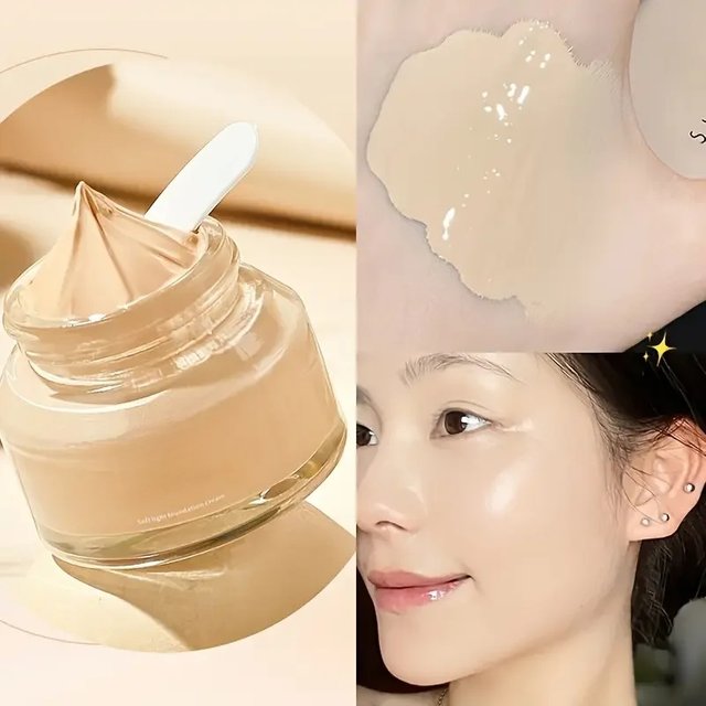 Beauty Makeup Light Foundation Cream Base Makeup Conceals Blemishes Without Makeup Removal, Brightens Skin BB Cream Foundation
