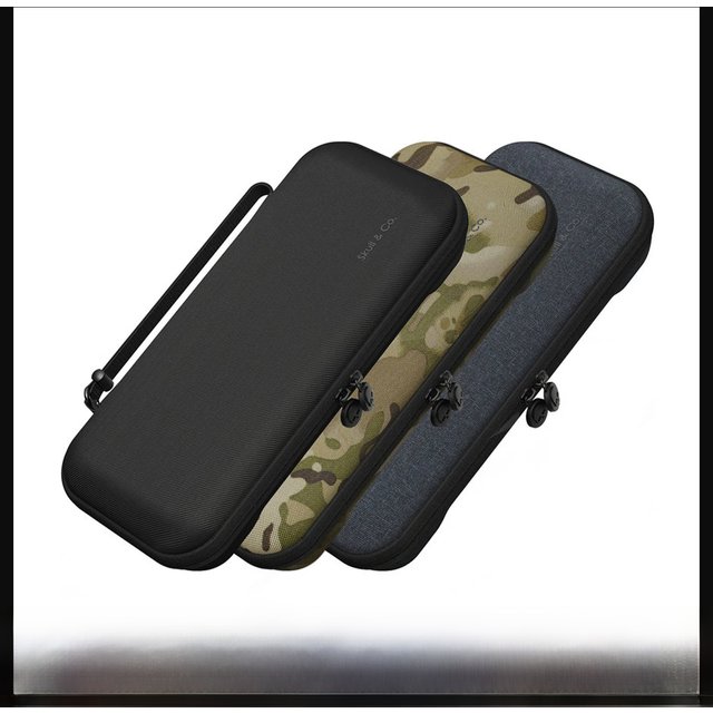 Skull & Co. EDC Case Portable Hard Shell Storage Bag Slim Carrying Pouch for ROG Ally X Game Console