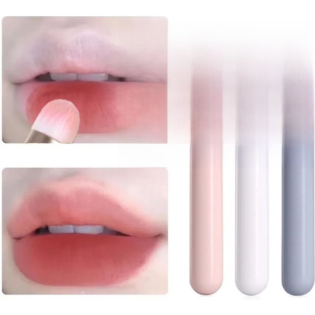 Soft lip brush Cap concealer brush like fingertip Q soft lipstick makeup brush round tip easy to apply