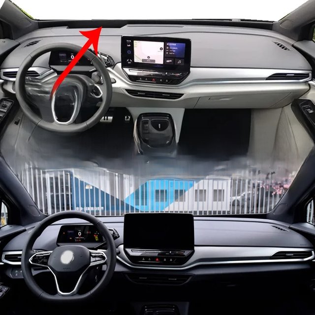 For Volkswagen VW ID.4 CROZZ Dashmat Dashboard Cover Instrument Panel Sunscreen Protective Pad Dash Mat Ornaments