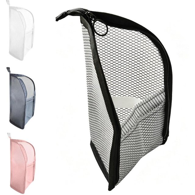 Stand‑up Cosmetic Bag Portable EVA Travel Toiletry Organizer Zipper Makeup Pouch Transparent Waterproof Storage Bag for women