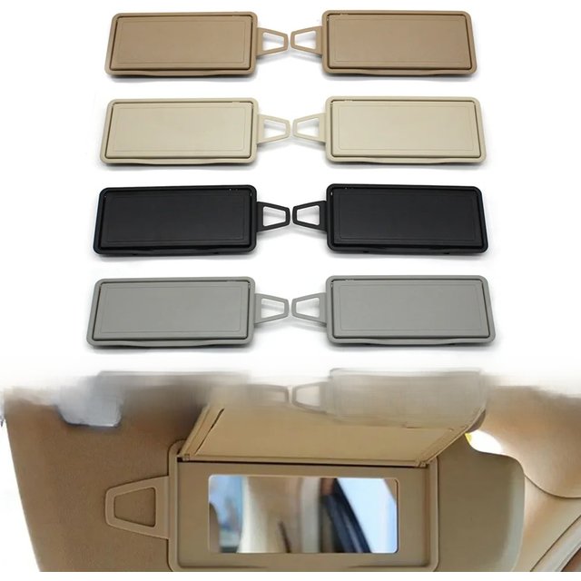 W220 Car Sun roof shade Sunvisor Cover Makeup Mirror Holder Panel Cover For Mercedes Benz S Class 1998-2005 S350 S500 S600