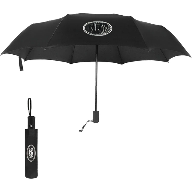 Men Woman Outdoor Automatic Rain Umbrella For LAND ROVER Discovery Defender Freelander Evoque Logo Wind Resistant Sunscreen