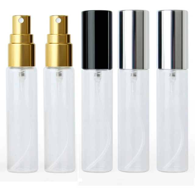 100 Pieces/Lot 10ml Portable Perfume Bottle Spray Travel Perfume For Gift Sample Mini Bottle Parfum Makeup Containrs