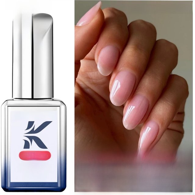 KODIES GEL Spa Repair Top Coat Milky White Jelly Pink Gel Nail Polish Finish No Wipe Semi Permanent UV Glossy Topcoat Manicure