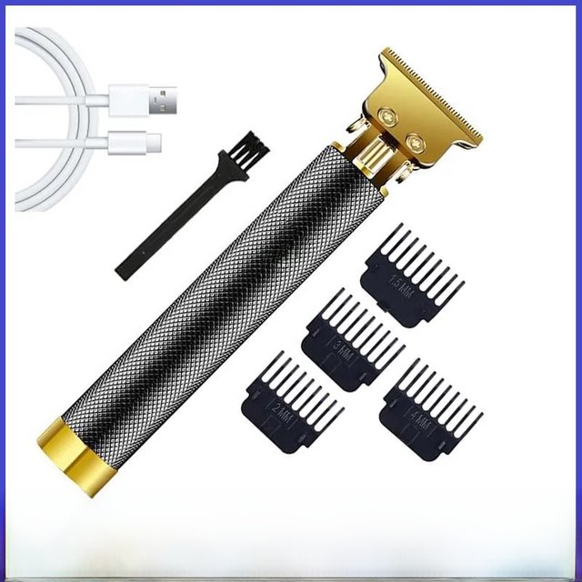 New Shaver Men's Retro Hair Cut T9 Professional Hair Cutting Machine Rechargeable Beard Shaver Electric Hair Clipper Trimmer