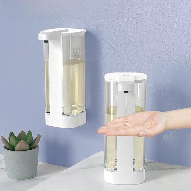 Automatic Sensor Hand Sanitizer Machine Dish Soap Machine Body Wash Shampoo Smart Distance Sensing KitchenToilet Home Dispenser