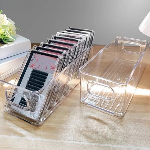 GD237-1Pc False Eyelash Storage Box For Eyelash Extension Tool Organizer Lash Accessories Cosmetic Makeup Tools Storage Box