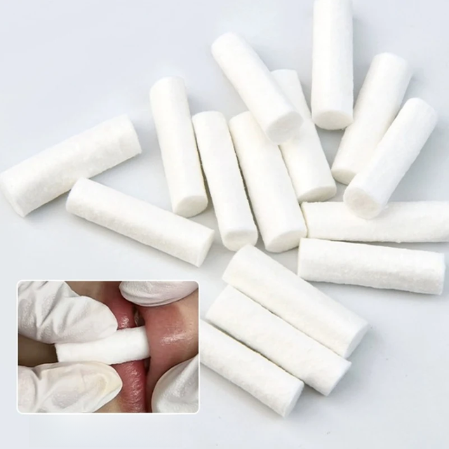 50/100PCS Disposable Lip Tattoo Skin Stretching Cotton Stick With Box Semi-Permanent Makeup Lip Embroidery Blush Recovery Tools