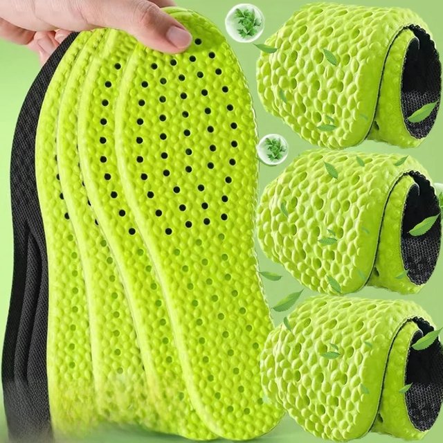 Soft Massage Insoles Women Men Breathable Arch Support Shoes Sole Pads Unisex Deodorant Memory Sponge Sports Feets Cares Inserts