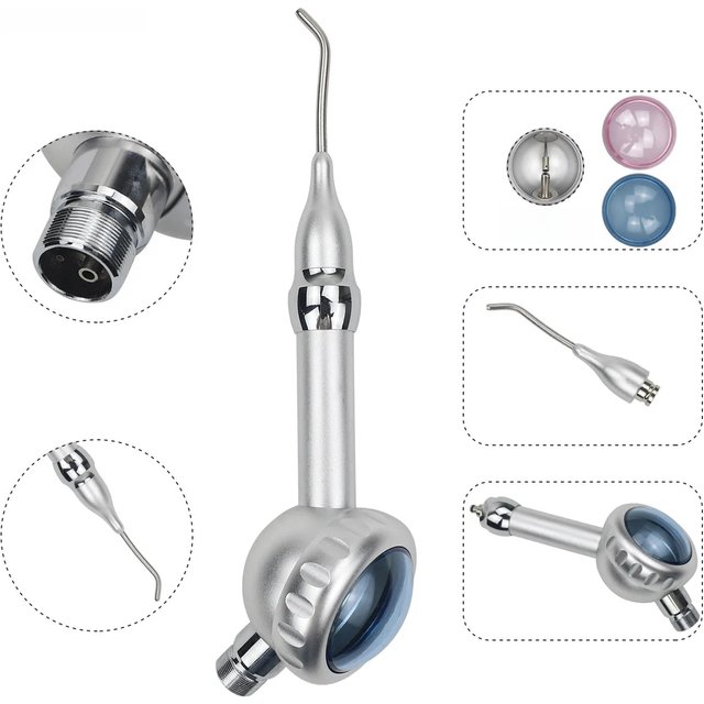 Dental Air Prophy Unit Teeth Whitening/Cleaning Spary Polisher Jet Oral Hygiene Prophy Polishing Tool