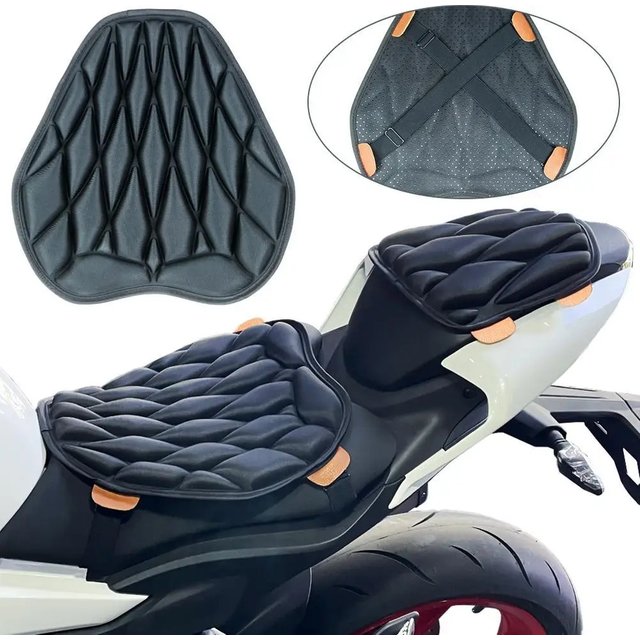 Motorcycle Seat Pad 3D Comfort Seat Cover Sunscreen Insulation Waterproof EVA Breathable For Advanced Mountain