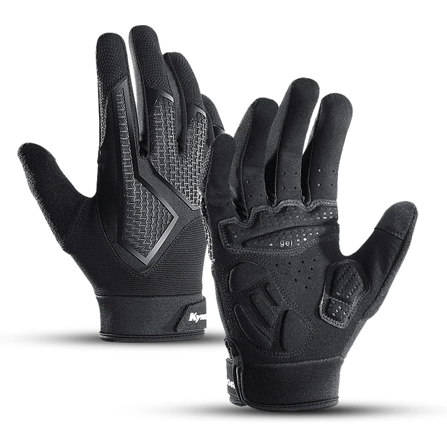 Long Finger Non-Slip Shock-Absorbing Cycling Gloves Spring And Summer Men'S Breathable Sunscreen Touch Screen Riding Gloves