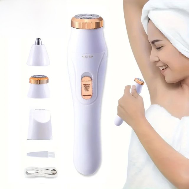Electric Hair Trimmers for women Waterproof Razor Painless Private Body Hair Removal Device Shaver Bikini Arm Leg Face Shaving
