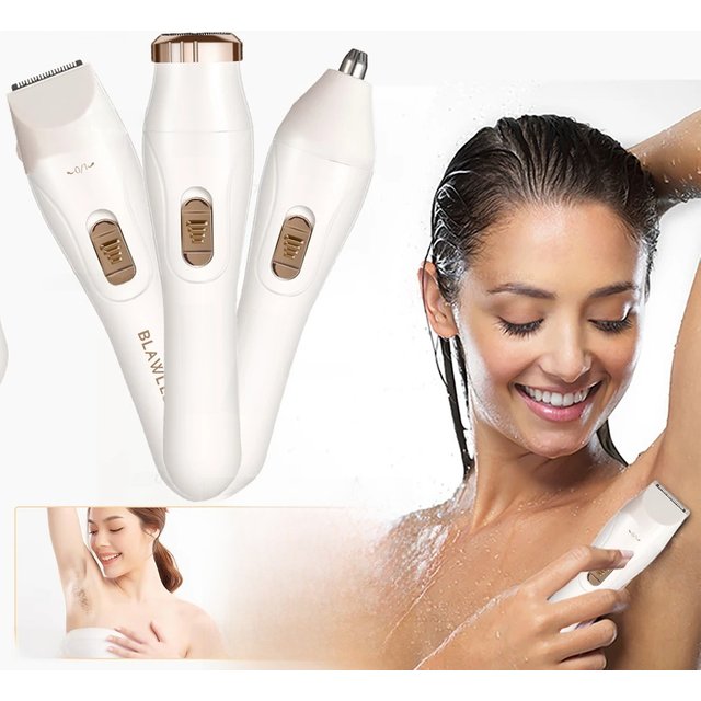 Electric Shaver for women Female Razor Bikini Trimmer Facial Shavers for Ladies Body Underarms Legs Portable Painless Epilator