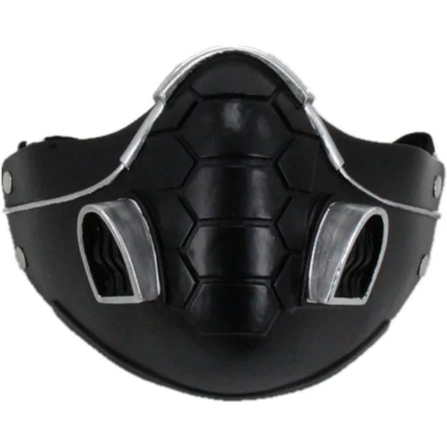 Black Viper Cosplay Mask for Valorants Game Controller Resin Adult Face Mask Horror Halloween Fancy Party Masks Masquerade Props