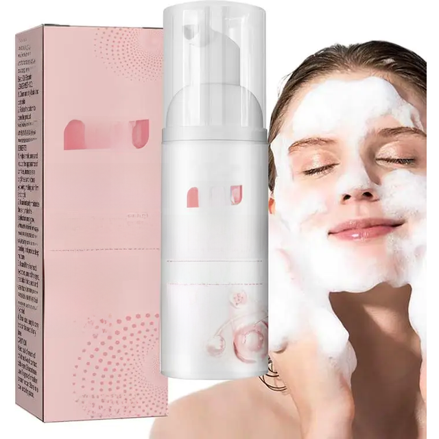Facial foaming Cleanser Deeply Cleansing Oil Control Moisturizing Blackhead Removal Skin Care Face Wash Foam Cleanser