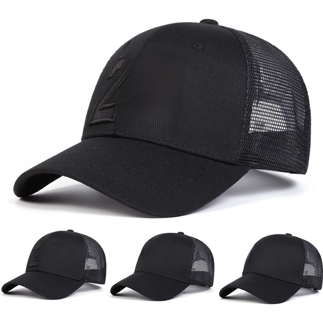 Unisex 23 Embroidery Baseball Net Caps Hip Hop Cap Spring Summer Outdoor Adjustable Casual Hats Sunscreen Hat