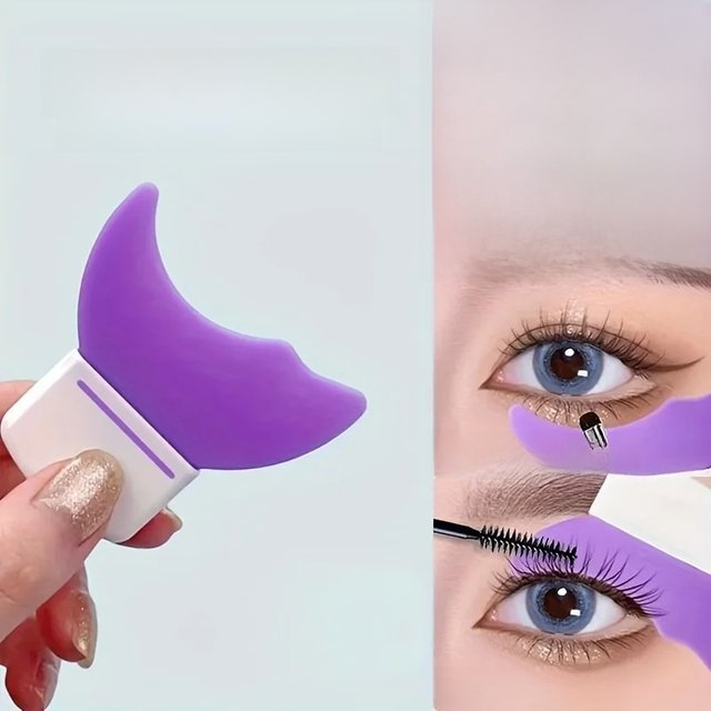 Silicone Multifunctional Eye Makeup Assistant - Easy Mascara Guard, Precise Eyeshadow Applicator, Reusable Eyeliner Pad Template