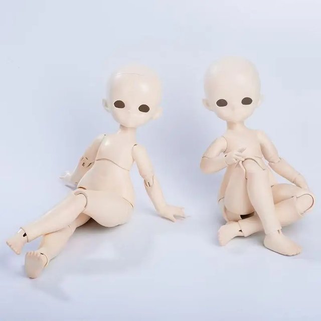 New 30cm XiangXiang Anime Doll Toy PVC 1/6 Bjd Joints Doll Without Makeup Practice Makeup Toys