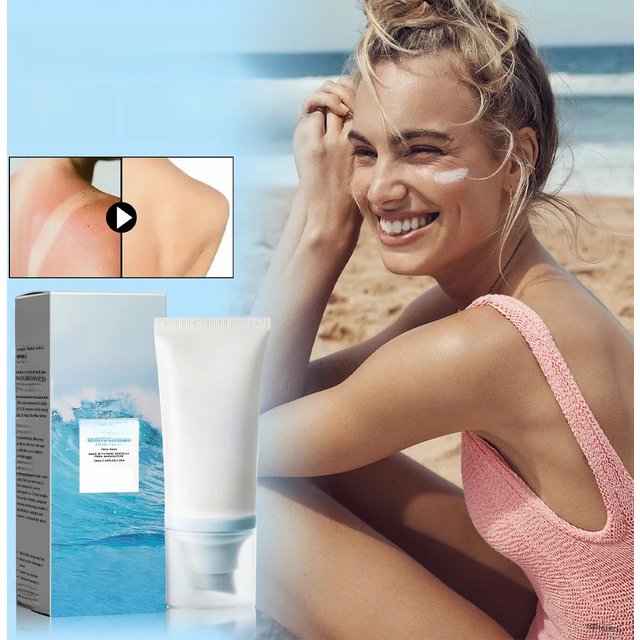 New SPF50+ Sunscreen Korean Face Body Waterproof 50ML Anti UV Moisturizing Facial Sunblock for women Men Outdoor Sports Travel