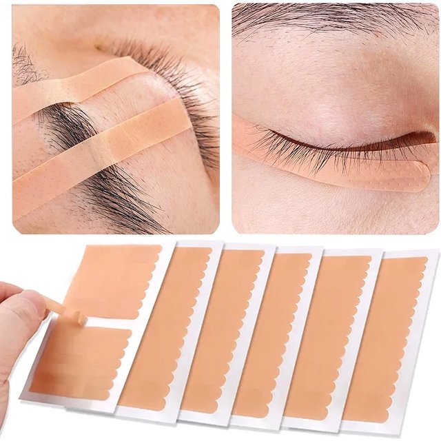 Grafted False Eyelash Lifting Eyelid Tape Non-woven Eyebrow Protection Tapes Lint Free Under Eye Pads Sticker Makeup Accessories