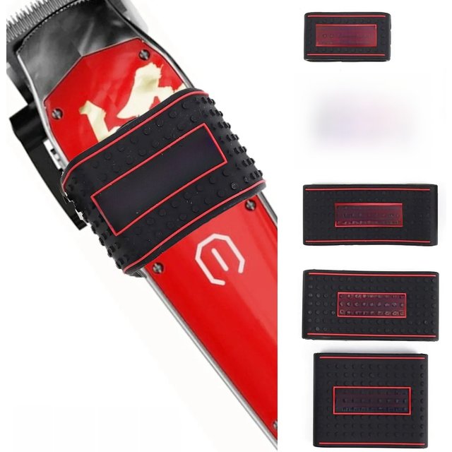 5Pcs/set Non Slip Barber Clipper Grip Bands Sleeve Hair Clipper Holder Cover for Professional Hair Trimmer for men Madeshow