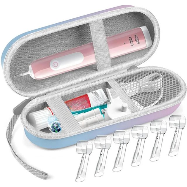 Convenient electric toothbrush travel storage box, dental kit box, toothbrush box