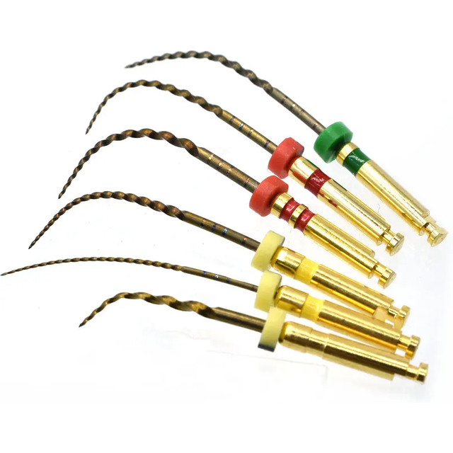 Similar SC-PRO Teeth Whitening Dental Instrument Endo Rotary Gold Heat Activation Golden Endodontic Files 25mm