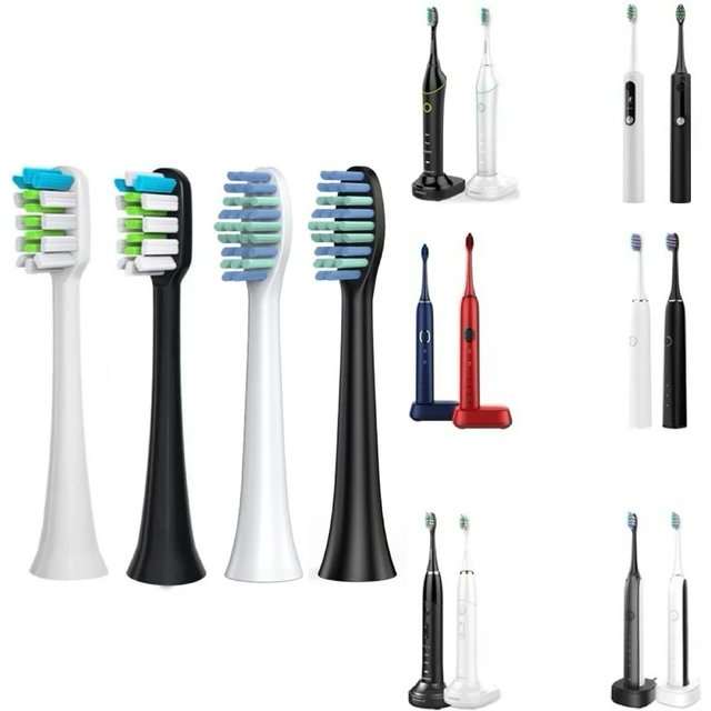 Replacement Toothbrush Head For SOUNESS Electric Toothbrush SN903/SNK01/SN601/SN801/ST903/ST901/ST905/ST802/SN-P1,SOOENJOY SN-P1