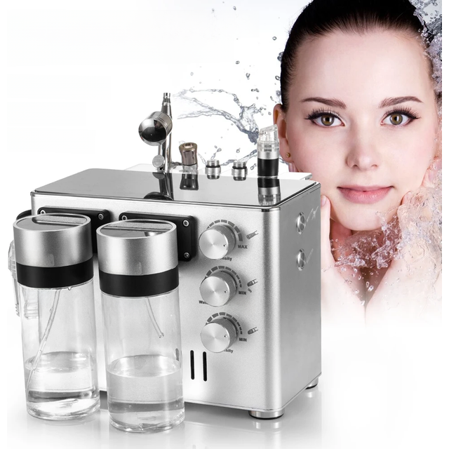Hydro Dermabrasion Skin Lifting Spa 3in1 H2-O2 Water Dermabrasion Tightening Small Bubble Facial Cleaner Microdermabrasion
