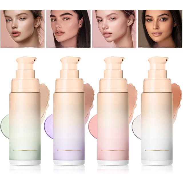 Waterproof Color Changing Liquid Foundation Centella Korean High Coverage Foundation Cream For Face Base Makeup