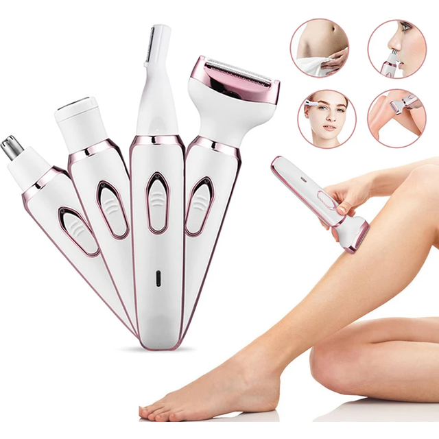 Electric Razor for women Leg Body Hair Shaver Bikini Underarm Epilator Painless Facial Mustache Trimmer Portable Hair Remover
