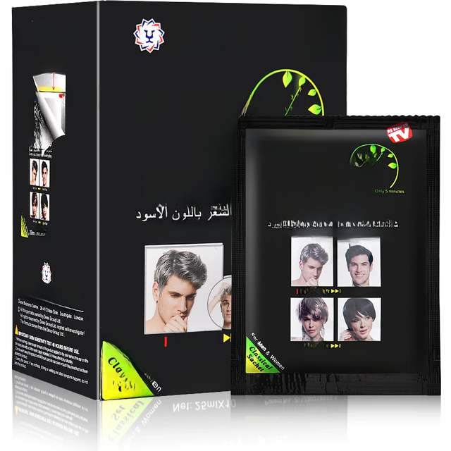 250ML Black Hair Shampoo for men Women 5 Minutes Fast Become Black Hair Dye Herb Natural Hair Care Restore Colorant Shampoo