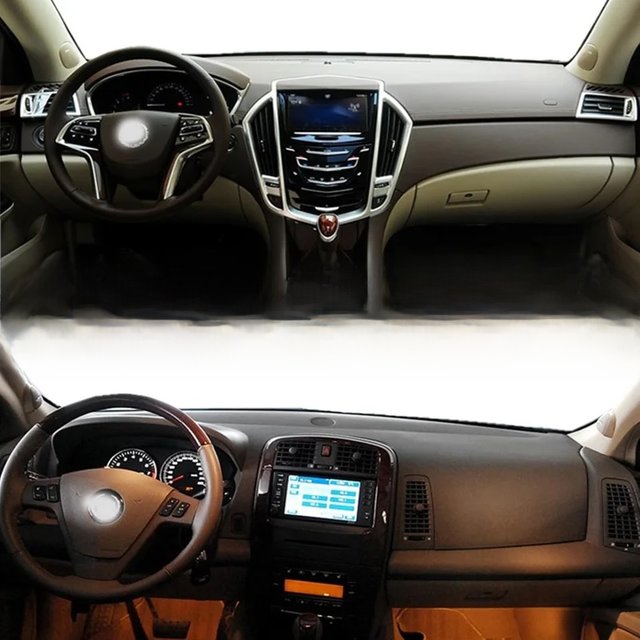For Cadillac SRX V6 CE2 CN1 Dashmat Dashboard Cover Instrument Panel Sunscreen Insulation Pad Anti-Dirt Proof Ornaments