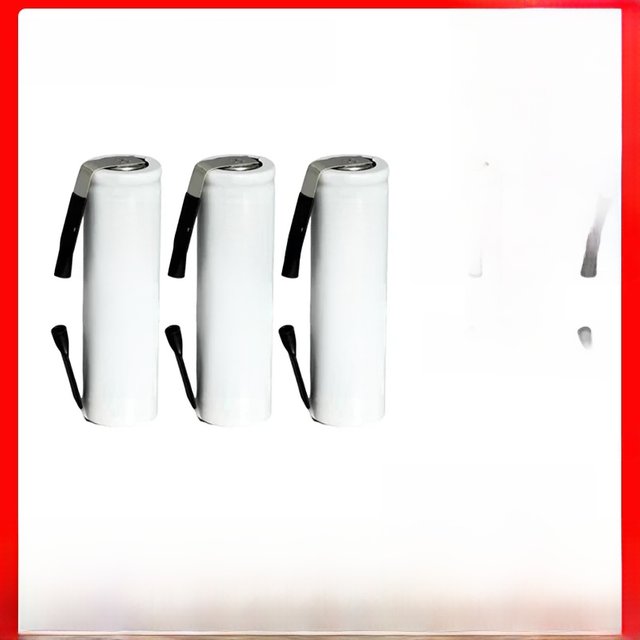 Original Panasonic AAA Battery 1.2V 800mAh AA Nickel Hydrogen Battery with Solder Pads, Used for Electric Shavers, Toothbrushes