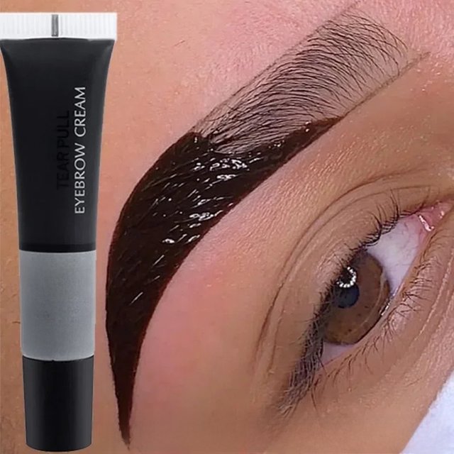 Waterproof Peel Off Eyebrow Gel Semi-Permanent Matte Eye Brow Tattoo Tint Dye Eyebrow Enhancer Cream Make Up Cosmetics화장품
