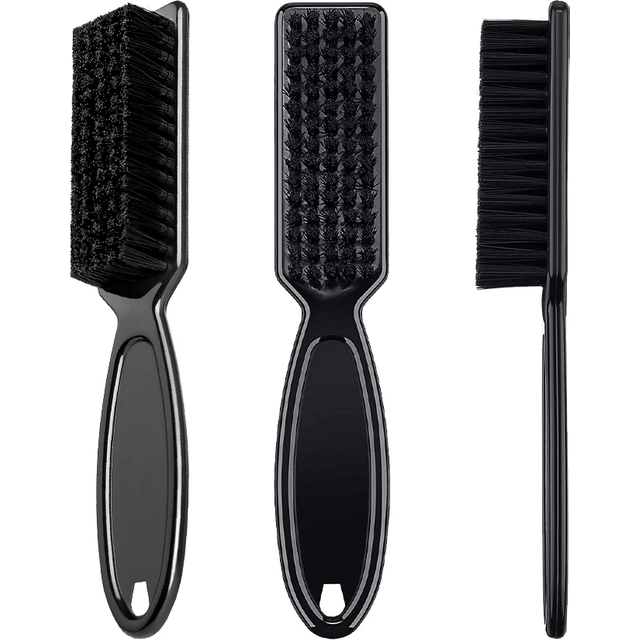 Barber Neck Duster Brush Sets Mens Duster Face Duster Tool Beard Set Men Broken Hair Brush Round Hairdressing Neck Brush