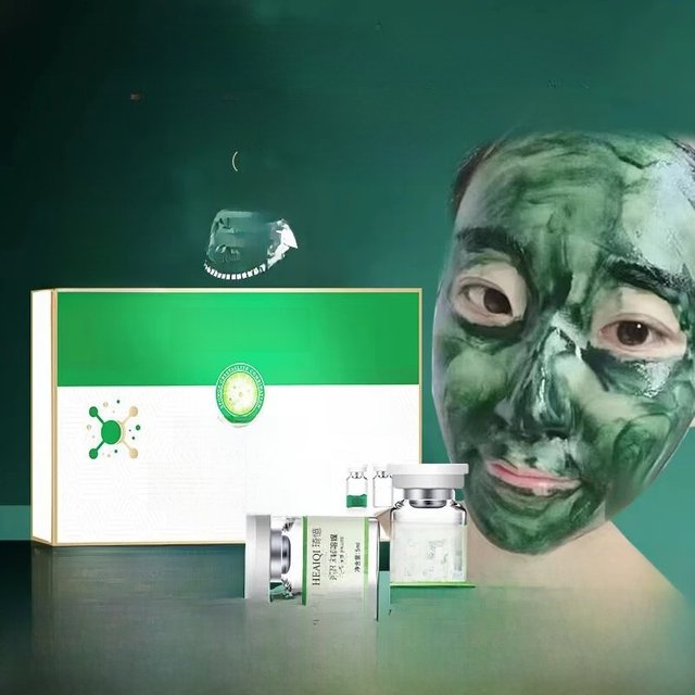 Facial Natural Algae Peeling Whitening Melasma Peel Kit Seaweed Algae Breakouts Moisturizing Rejuvenate Pore Shrinkage Skin Care